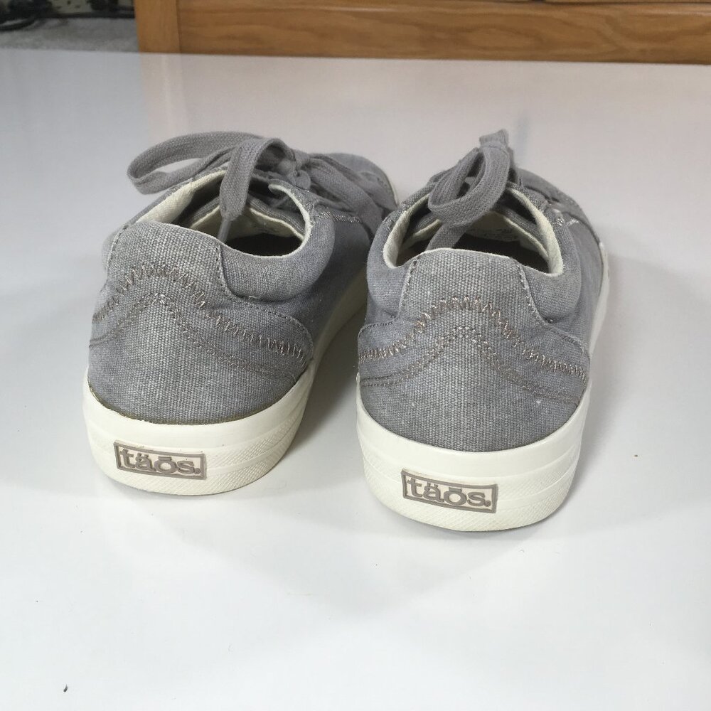 Taos Plim Soul Lace Up Sneakers Womens Size 7 Taupe PLS-13644 - Picture 5 of 9